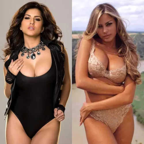Sunny Leone vs Sofia Vergara by wise_memer