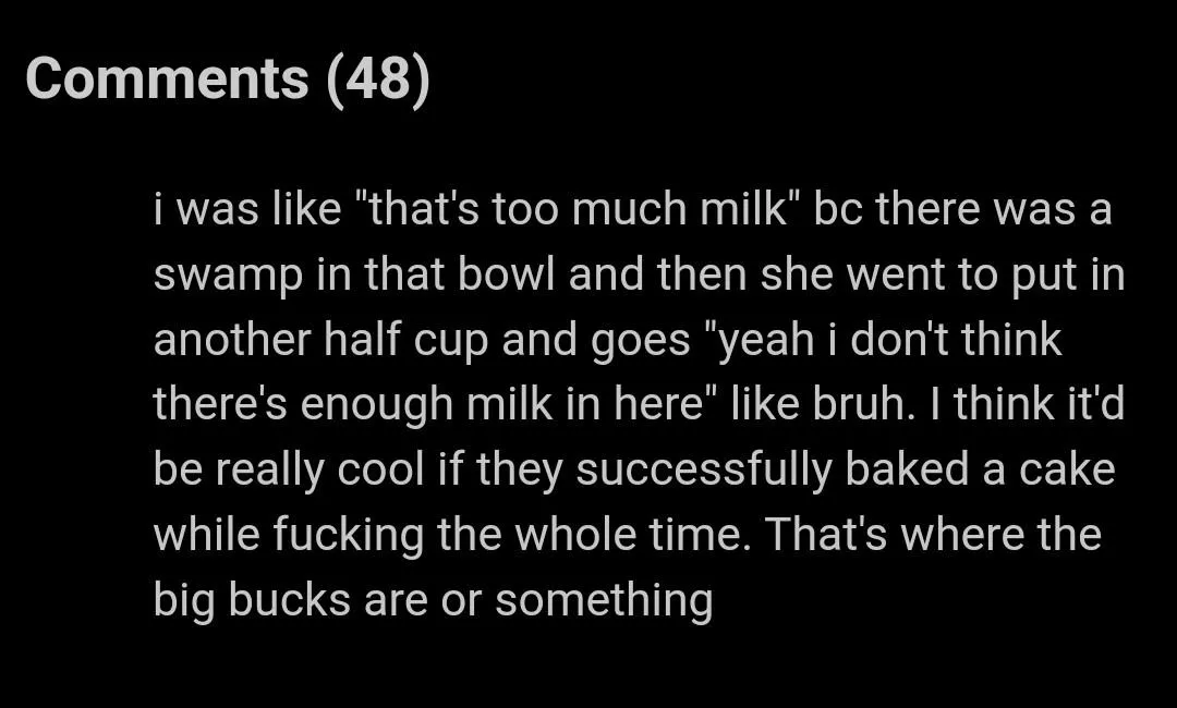 there was an attempt to make a cake posted by AdventurousAd457