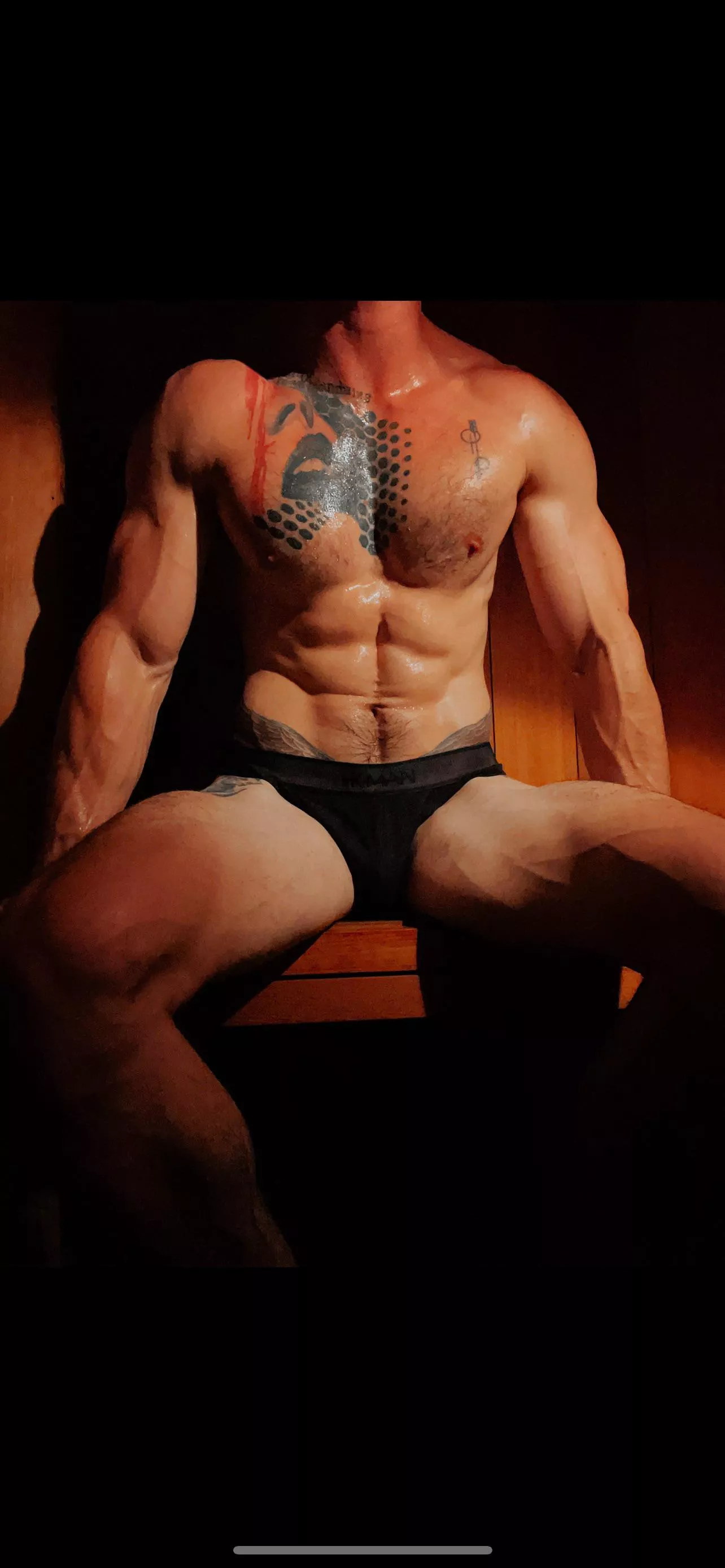 Who doesn’t love a sweaty sauna session 🥵 posted by ashtonmartinxxx