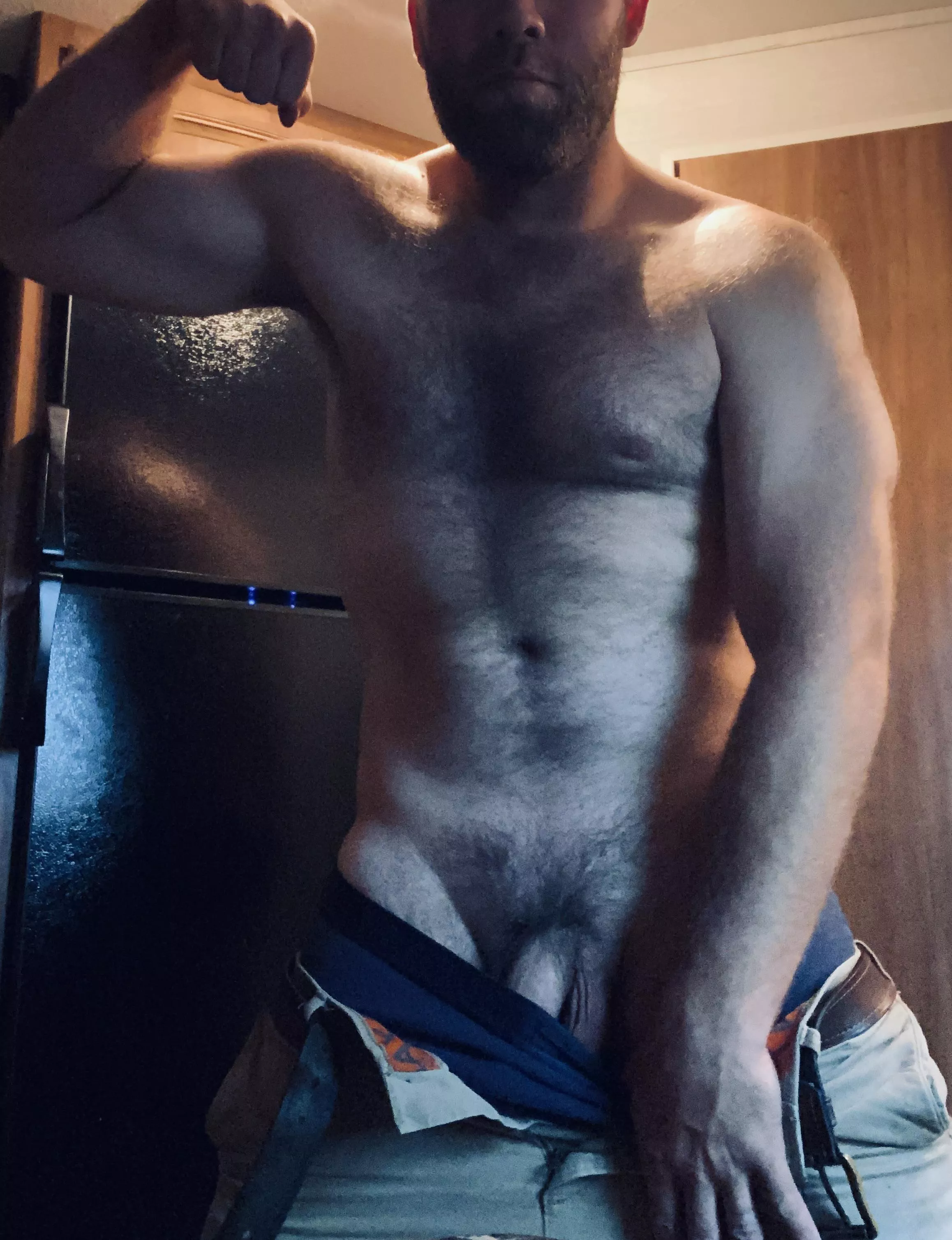 You’ve got this 6’5” dadbod alone in the camper…what’s your move? posted by BigJoe_30