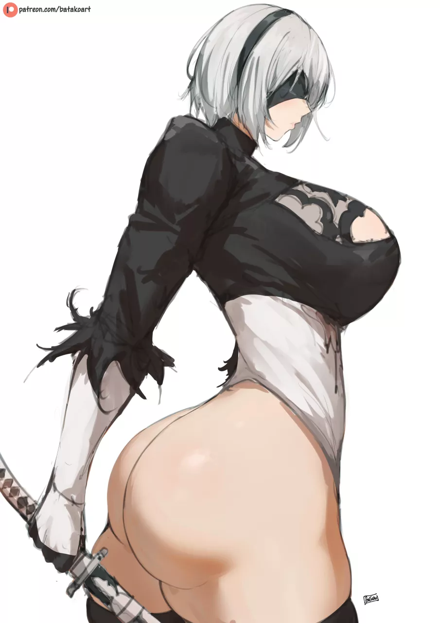 2B [Artist: Batako] posted by ComaOfSouls