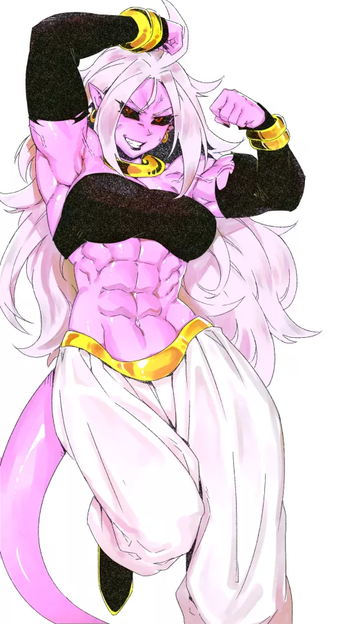 Android 21 [Artist: Minew] by ComaOfSouls