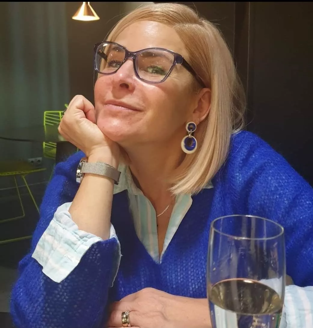 Blonde mature in glasses posted by Due_Reputation_3525