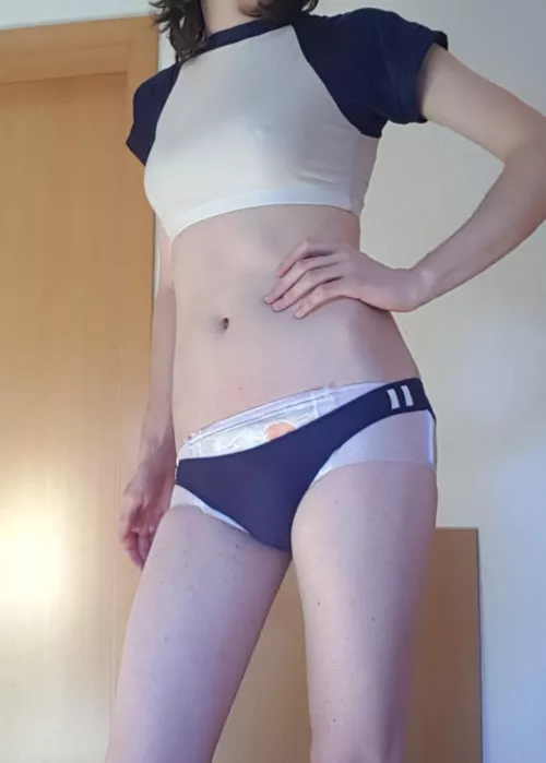 Daddy look! Thats the sports uniform I will wear when I start school soon 😊 by Baby-Lina