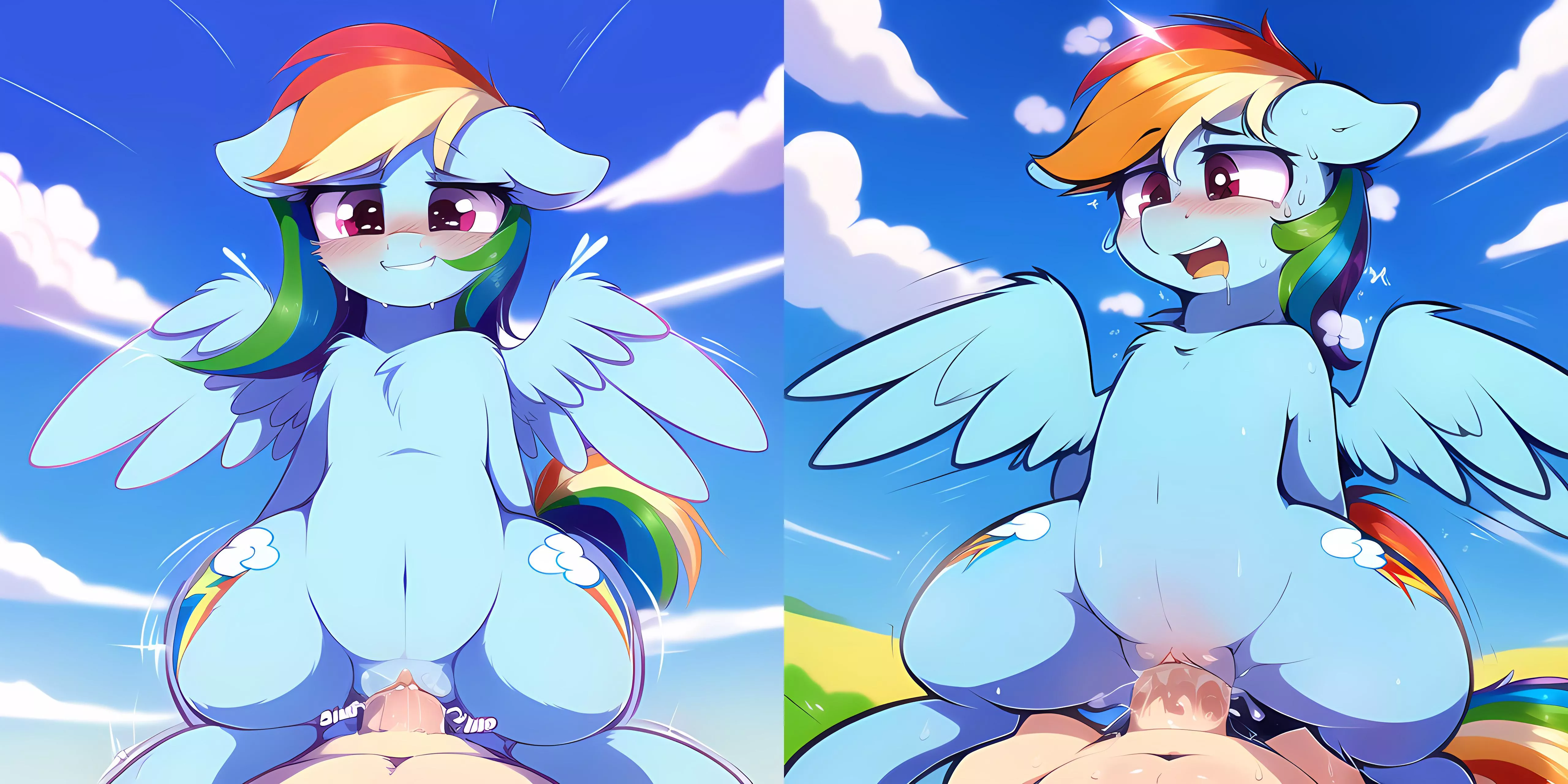 Dashie (Stable Diffusion, NovelAI) posted by PonyClopAccount