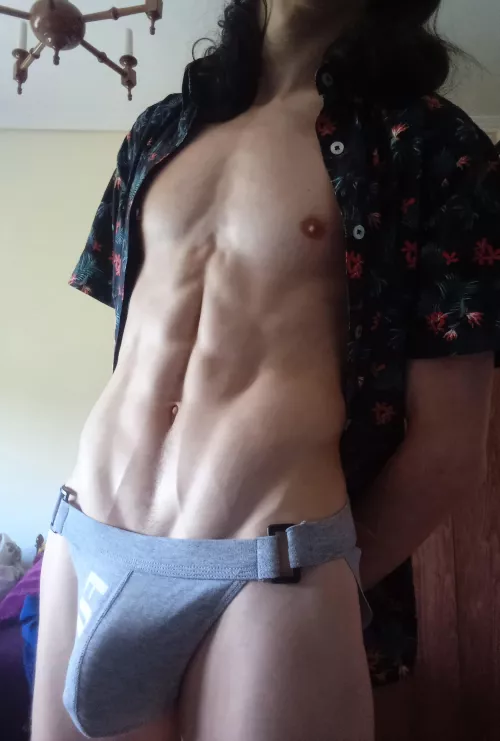 Does a jockstrap look good on me? by Eyanochi