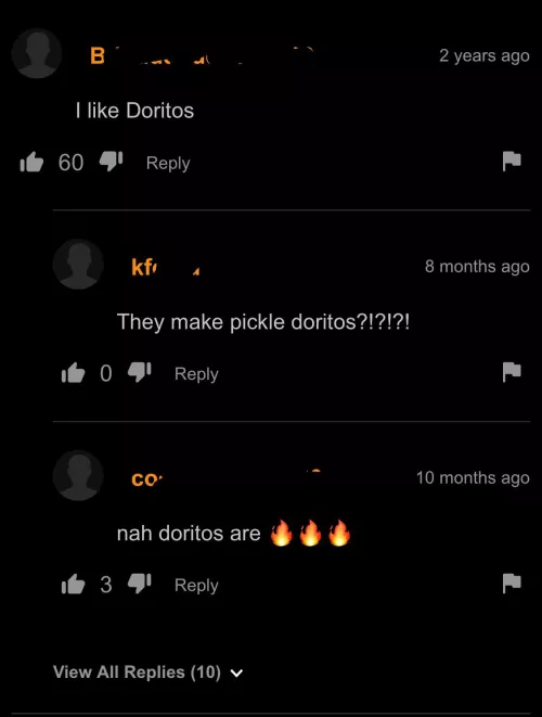 Doritos are absolute 🔥🔥🔥 by Swordstroke91