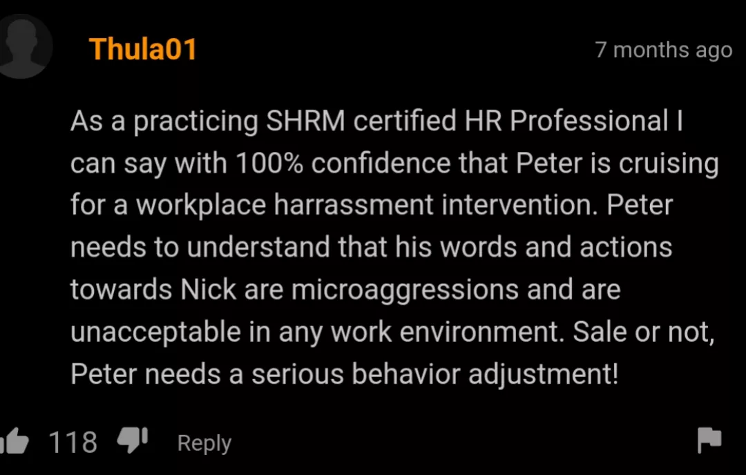 HR has spoken posted by GAYBOISIXNINE