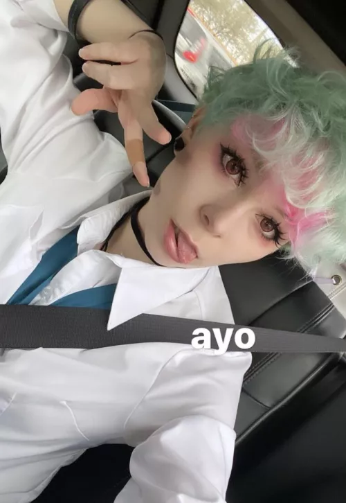 I was pretty happy with the makeup look I did the other day !! by Hunchbackcat