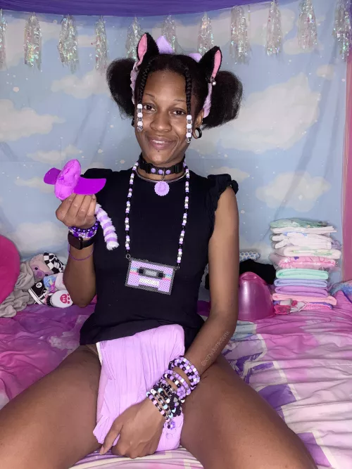 kitty girl changing their diaper 💜 by lynnlyng