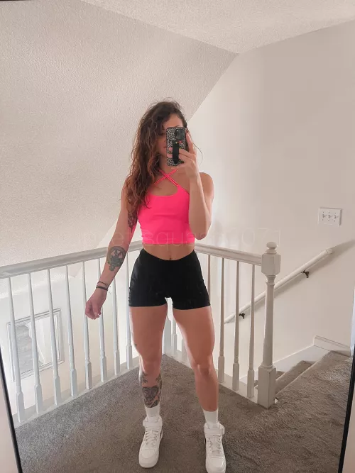 legs filling out by Upset-Squash3071