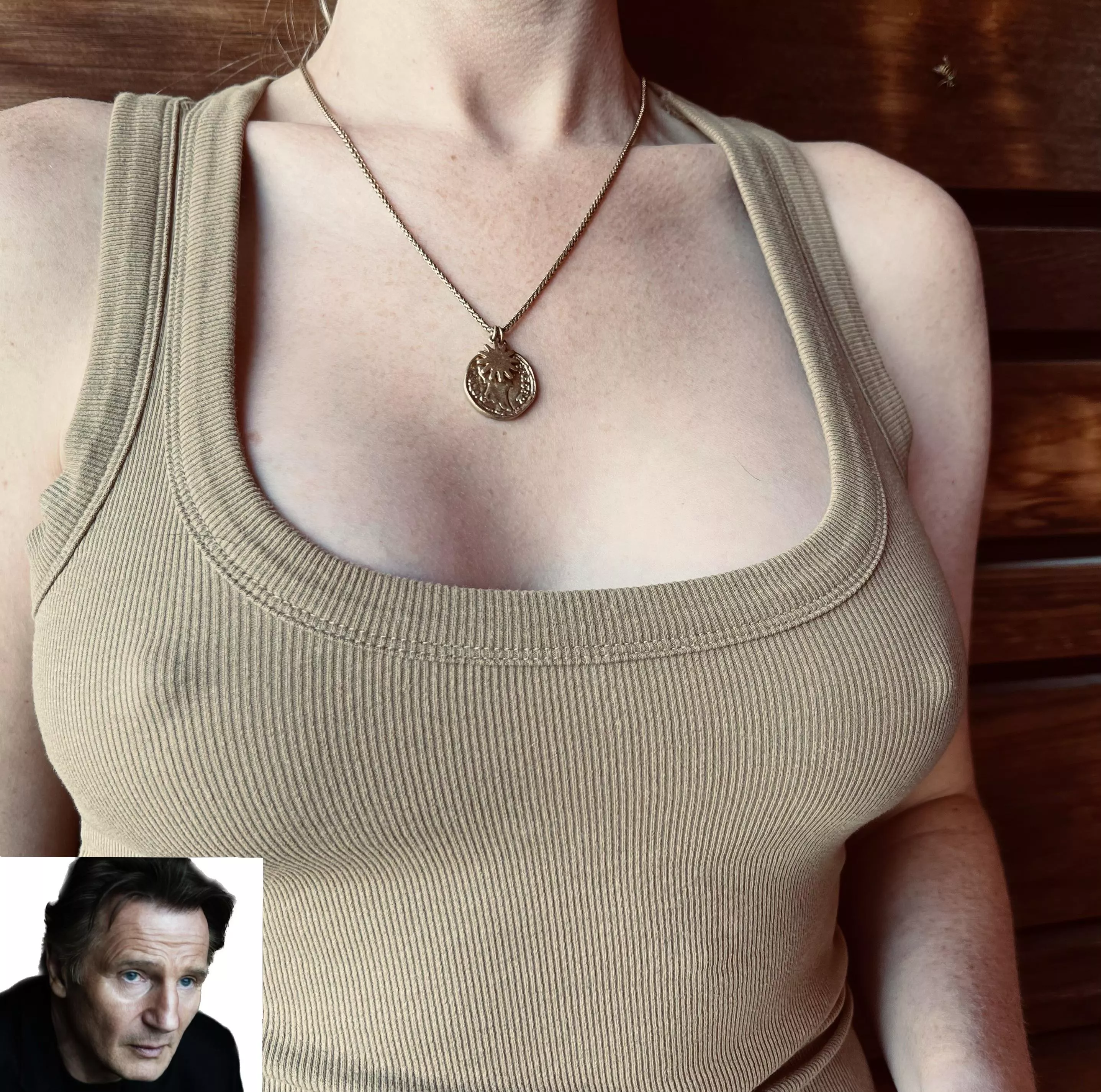 Liam, a bee, and me. Just us three. posted by OutdoorsWithGiGi