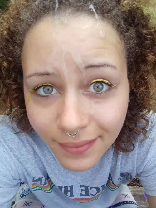 (OC) bet you wish your cum was on my curly hair by Iswearbrebear