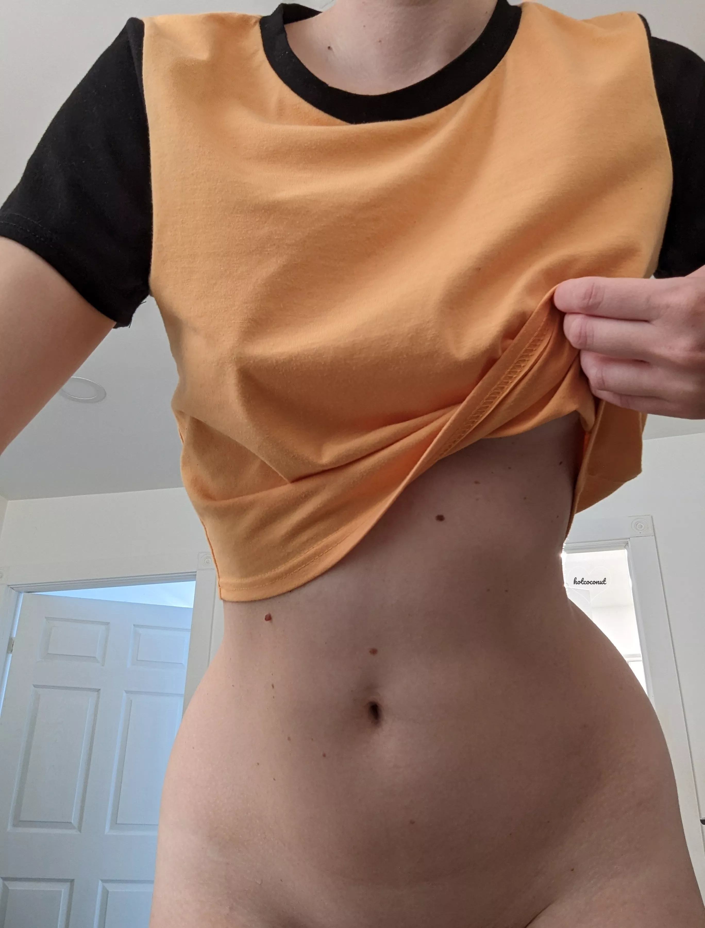 Only a crop top...😛 posted by Hothotcoconut