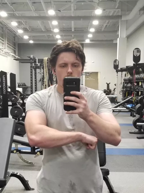 Post workout pump by MulberryHuman