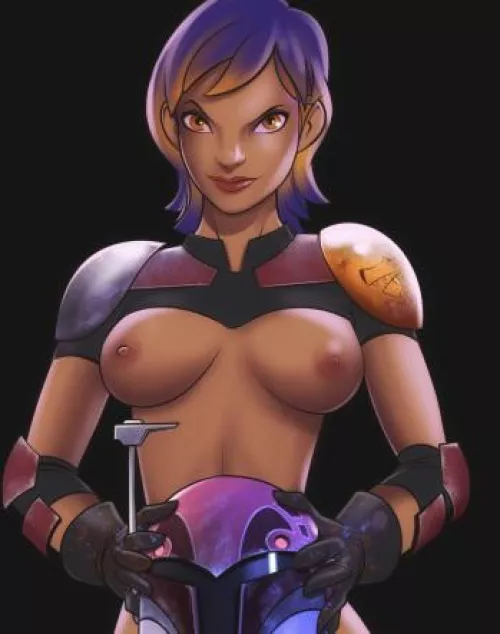 She looks way better without chest plate (Japes) by kambush