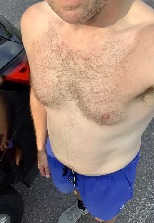 Started my Monday with a good sweat. Should we shower or sweat some more first? by KJ13116