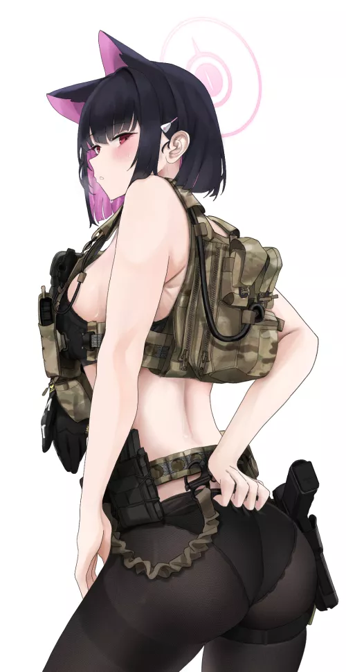 Tactical Cheeks [Blue Archive] by ArmorXIII