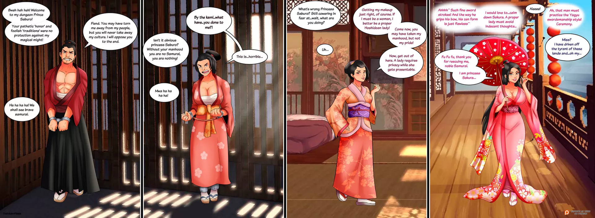 The samurai bride - MTF by TheMightFenek posted by AgenderChaos