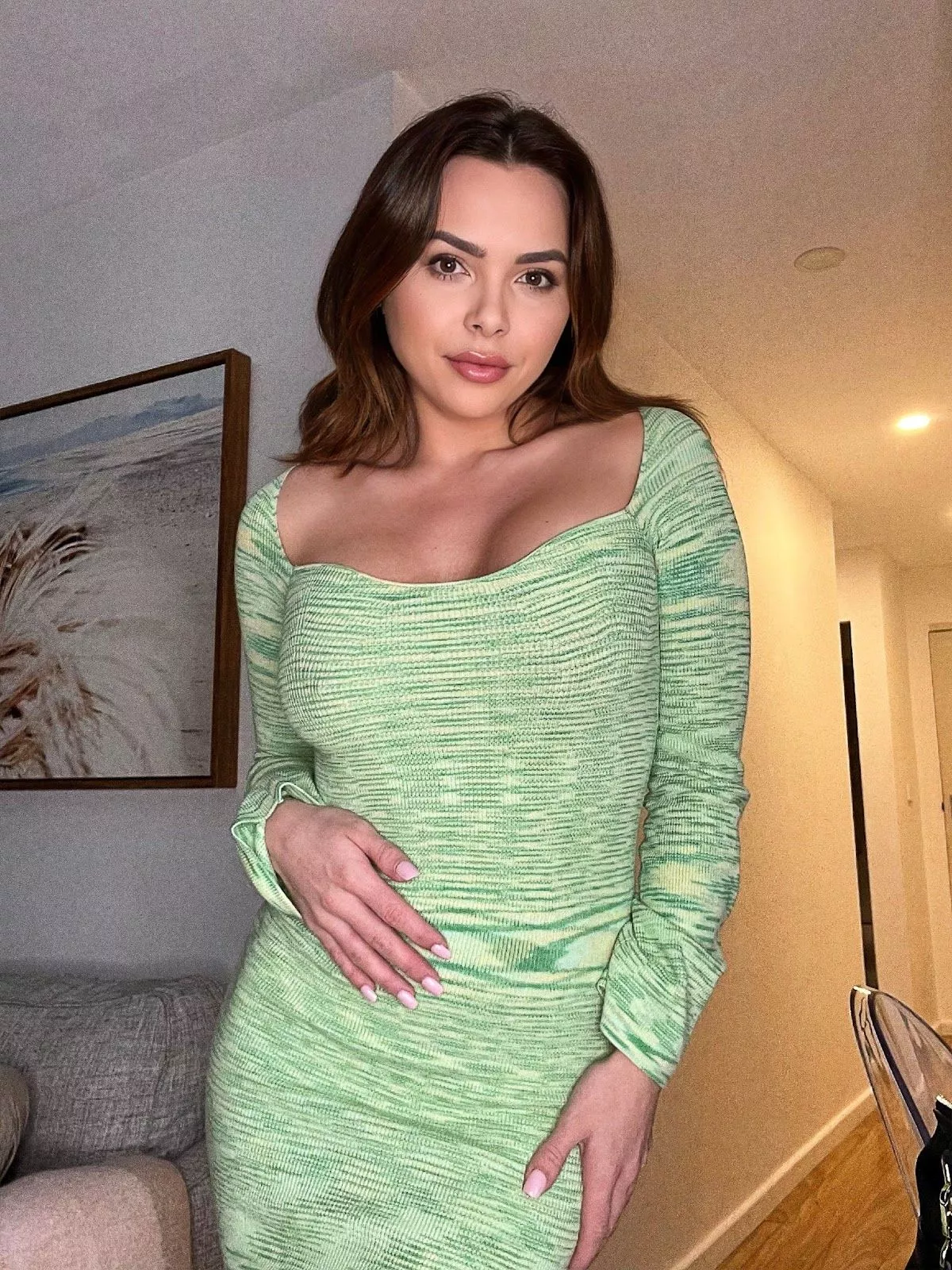 Tried a new dress tonight. Does it look good on me? (32F) posted by IreneCRosa