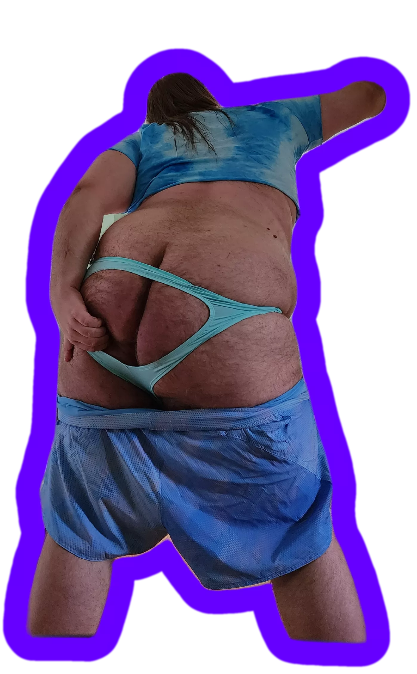 What do y'all think of the back of my Pride outfit? posted by SubScoops