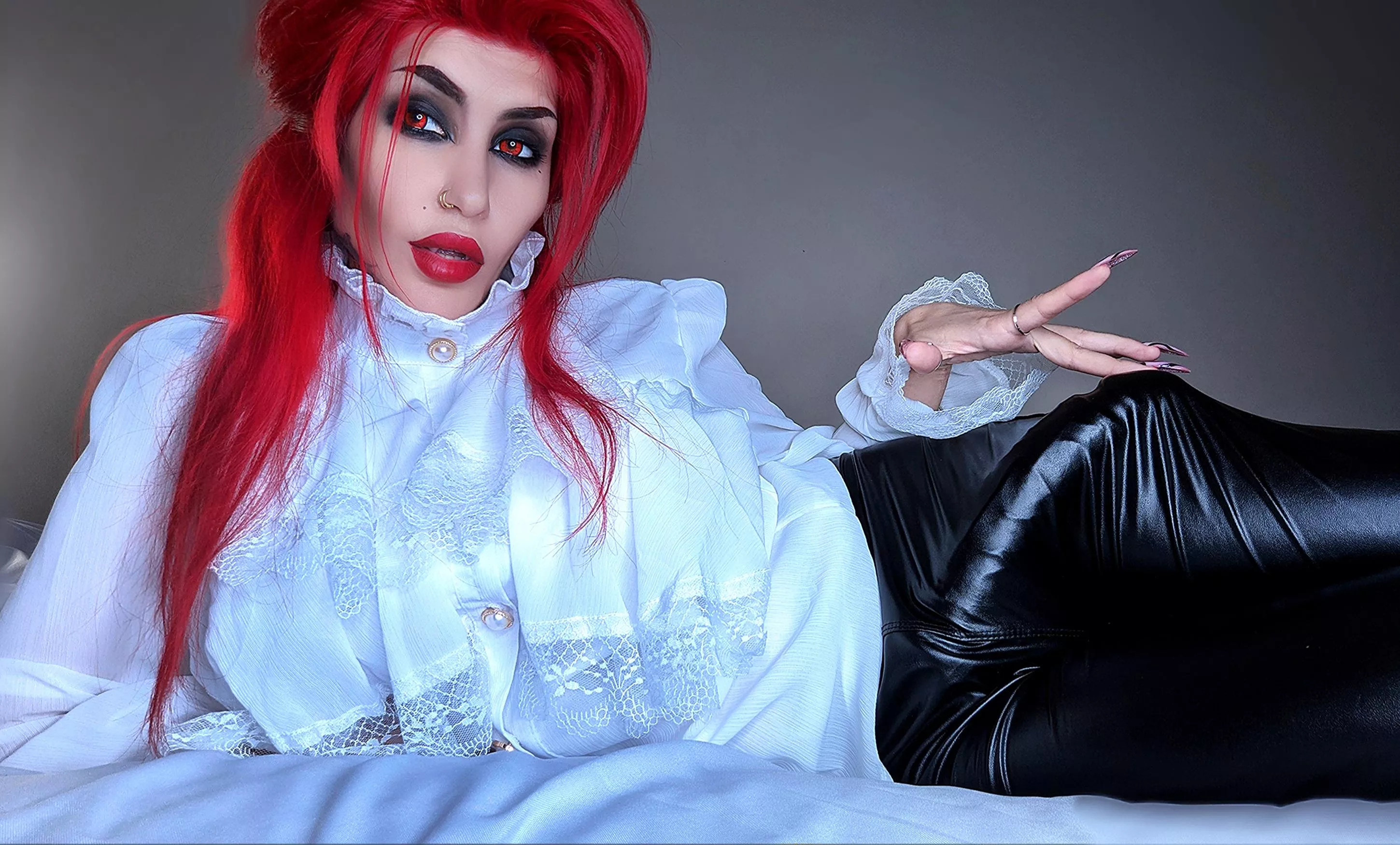 What's that? A wooden stake? No, thanks, I've got my own posted by Vampandbeauty