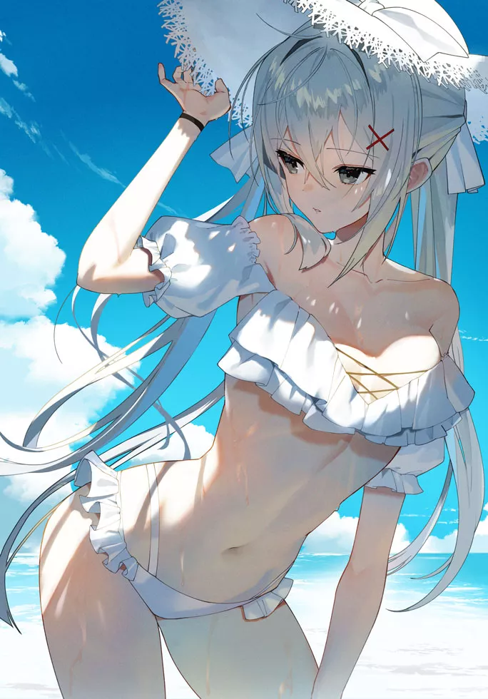 White Swimsuit posted by CheetahSperm18