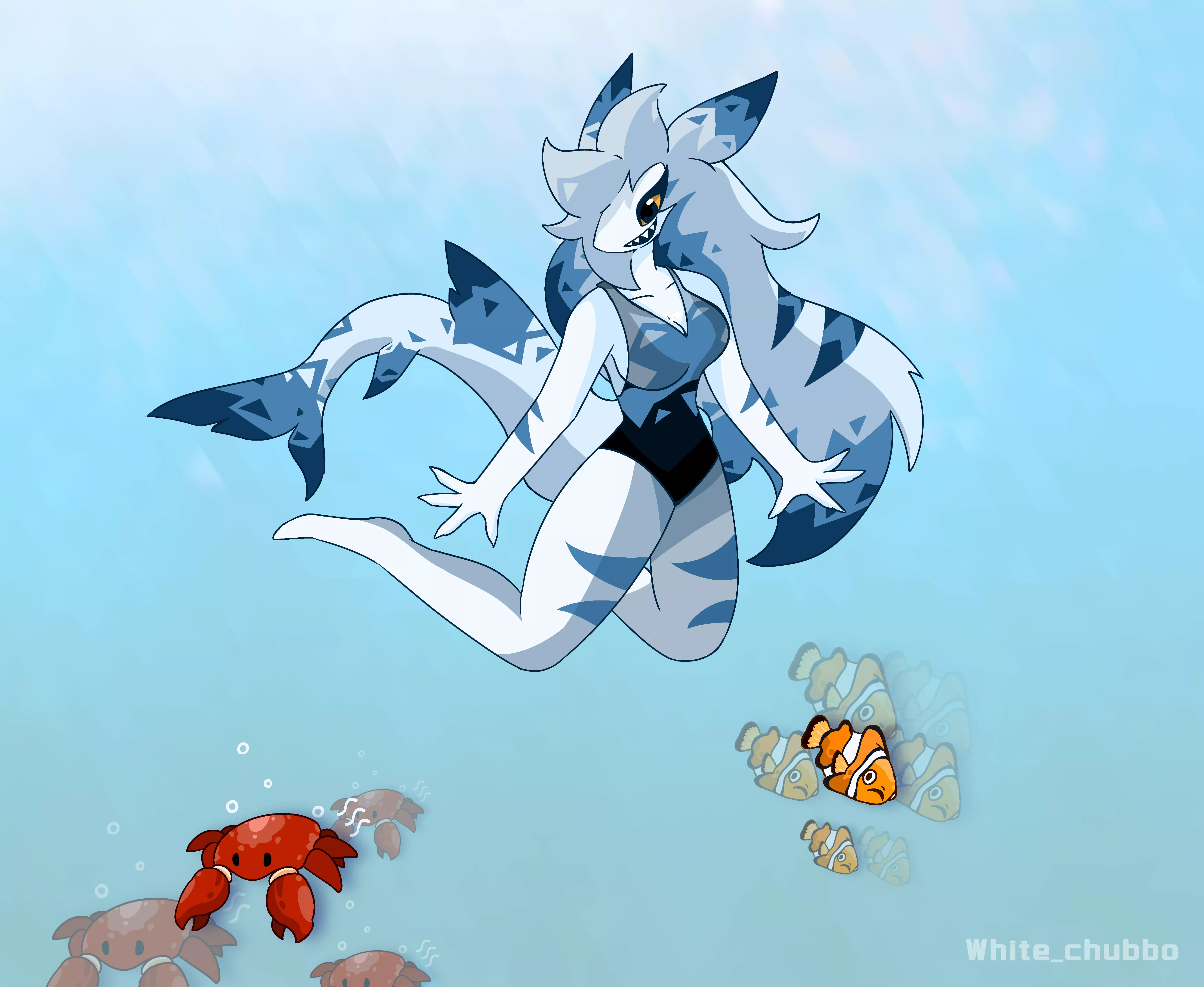 Would you like to go for a swim with her? posted by white_chubbo