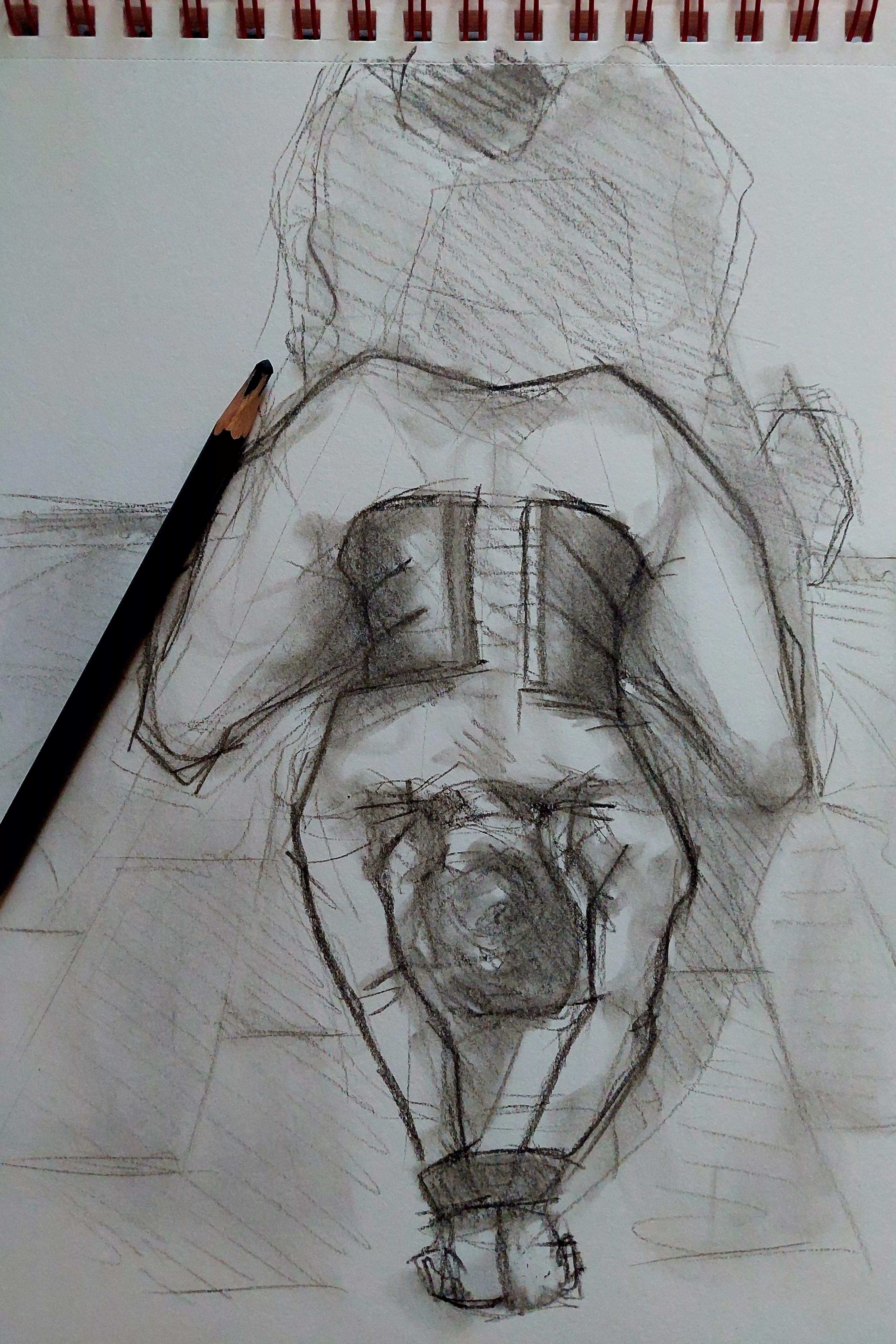 A Sub in Pencil posted by Meo_graf