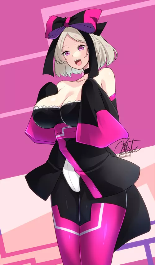 Black & Hot Pink by CheetahSperm18