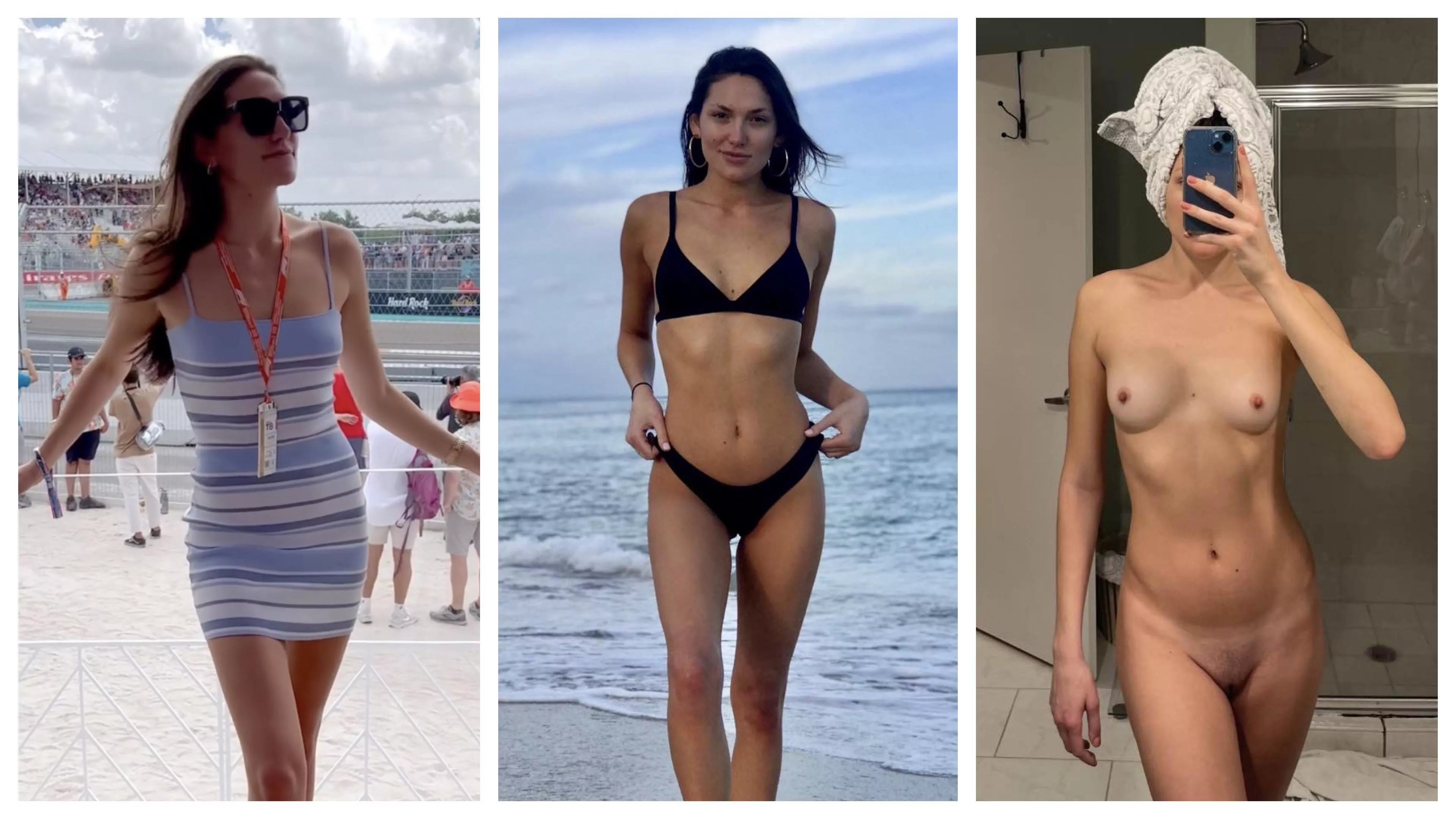 Each stage of undress ;) [f] posted by hallobeachwood