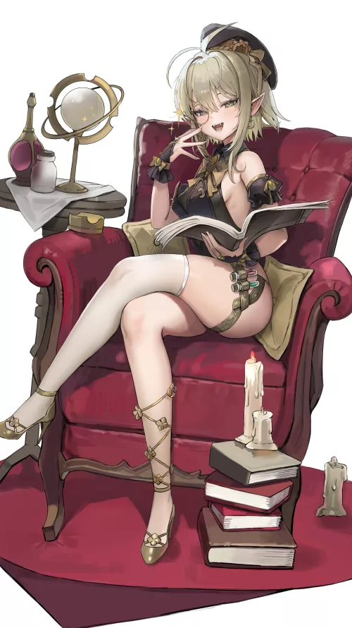 elf witch [original] by Zewen_Senpai