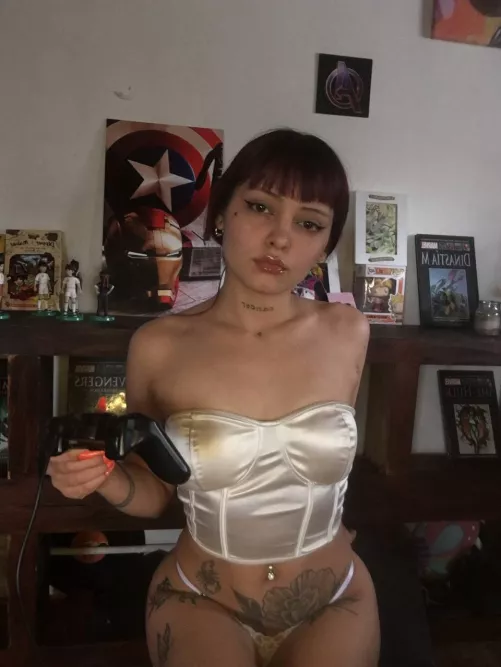 Gaming, fucking, smoking or all three? 😋 by Sofia_RA