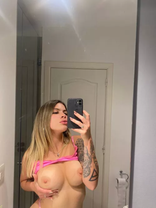 My big boobs can barely fit in my hand by NeatBi