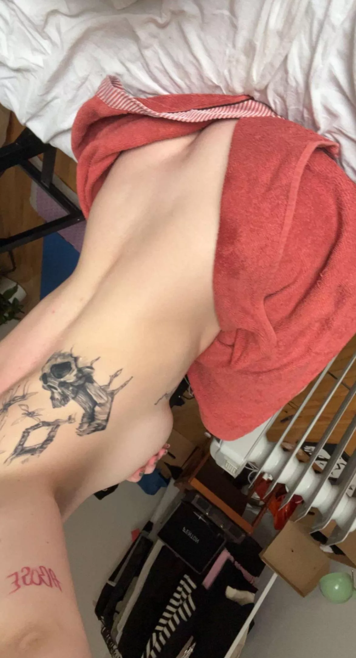 My dad doesn't really like my goth tattoos... But I'm not his little girl anymore posted by SwimmingSteaka