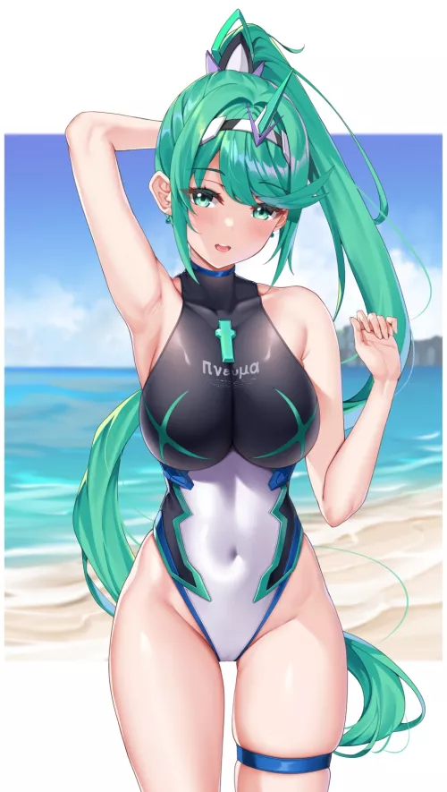 Pneuma [Xenoblade II] by CheetahSperm18