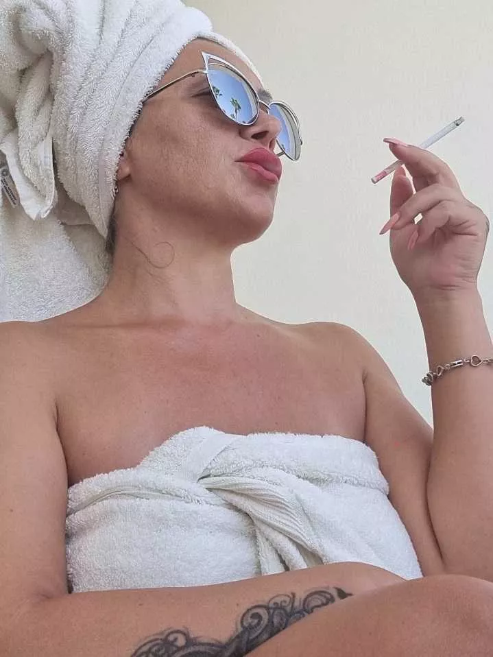 That first Ciggy in the morning posted by Miss_Maxine