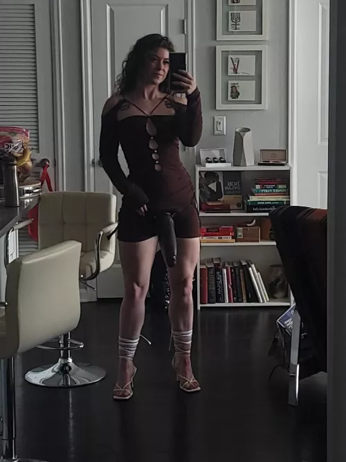 What would you do if I showed up to our date wearing this? by feetofastoner