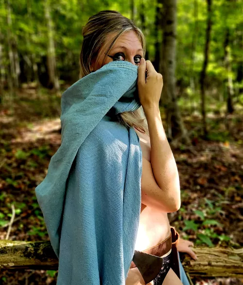 Would you like to see what's underneath my cloak? 😊 by Snoo6039