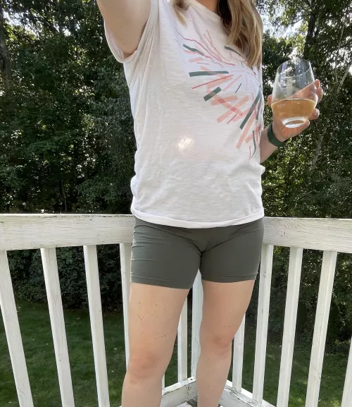 Yoga pants fit with everything by CougarMarie