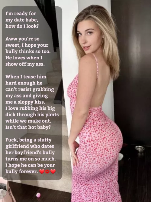 Your girlfriend is excited for her date with your bully by deductive_cocaine