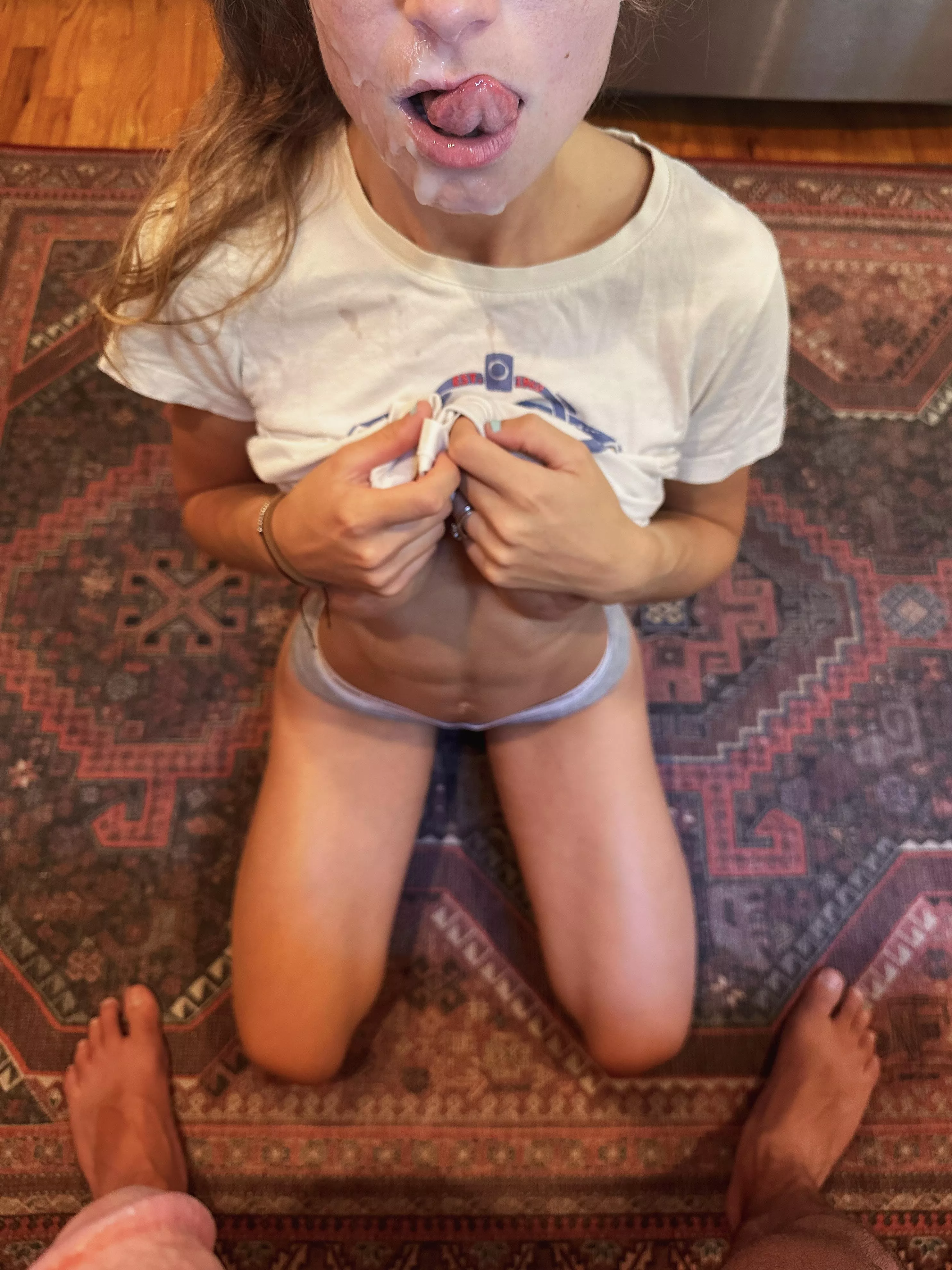 Good thing I love messy facials posted by our_wild_side