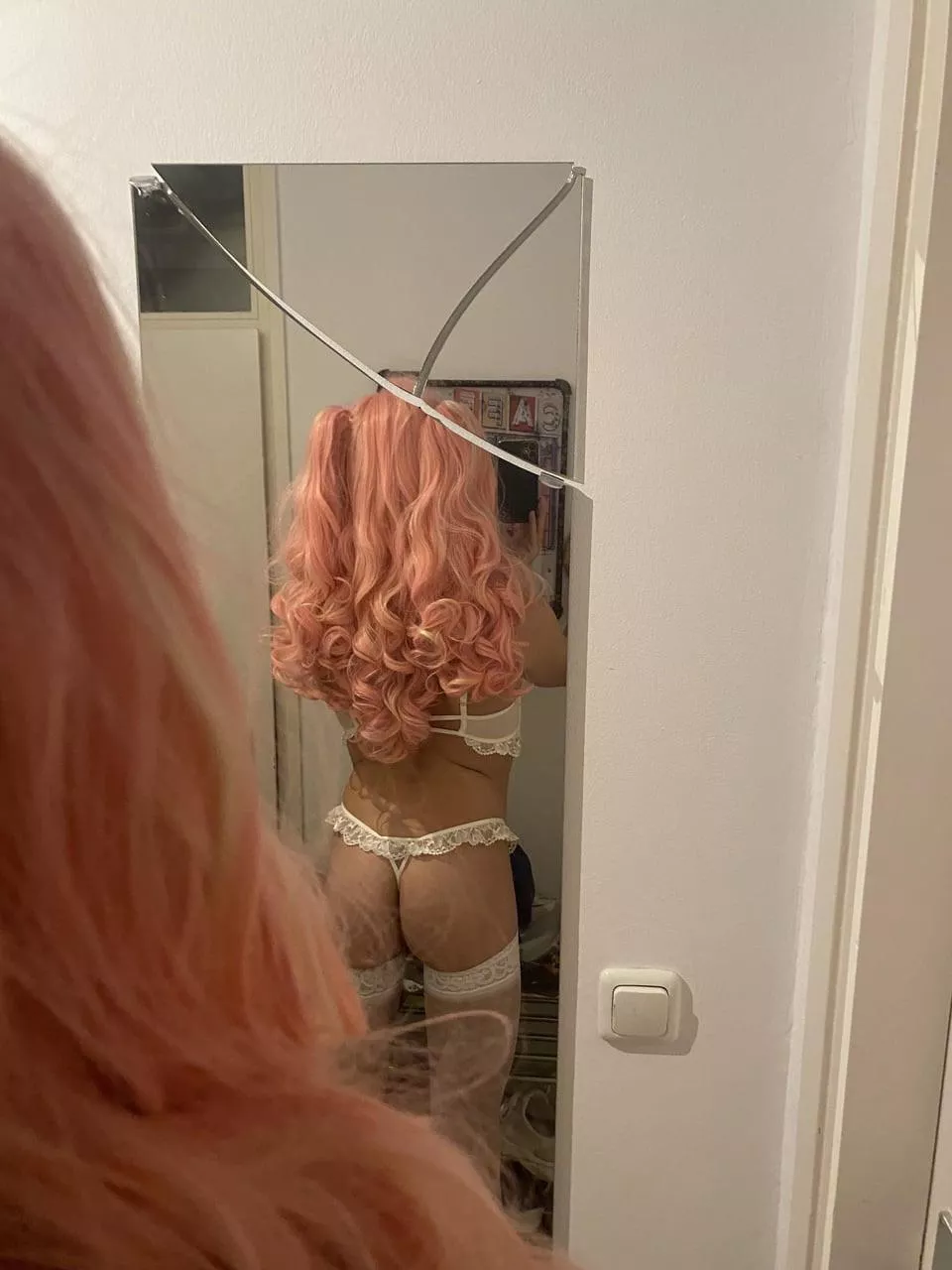 How do you like all white lingerie? posted by GermanFemboii_UwU