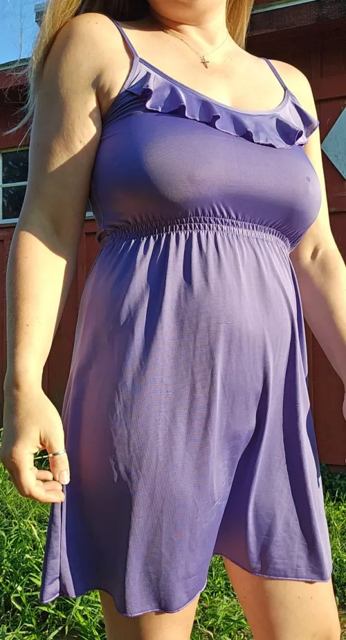 I love this nice summer dress! I also love the color! 42F by Easterniowahotwife