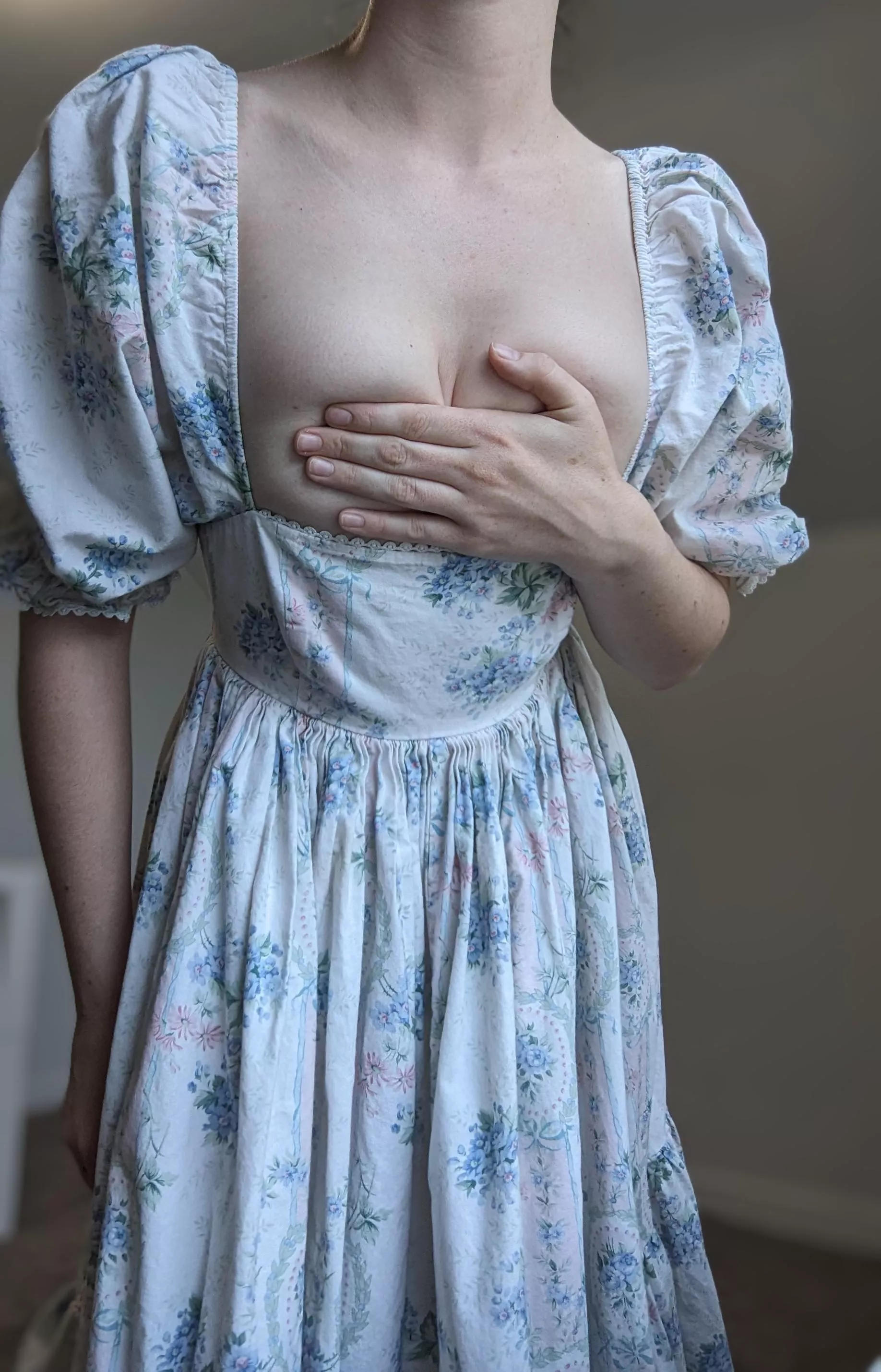 I think the cut on this dress is a little too low [F] posted by Girl_In_Dungarees