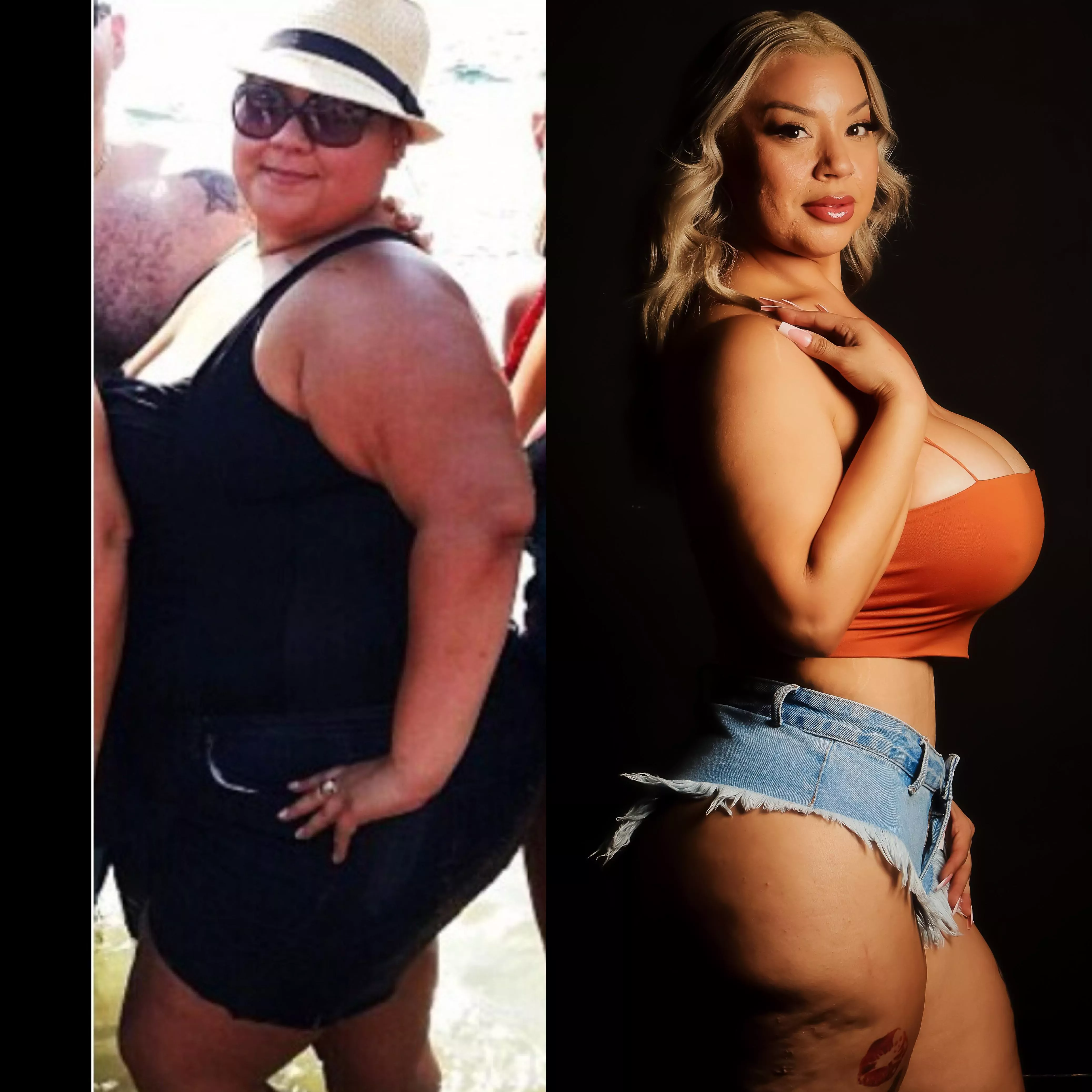 Lost weight & gained confidence. Loving my curves [oc] posted by BimboInTraining_