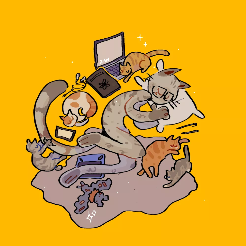 me n the meow-meows posted by tulanqqq