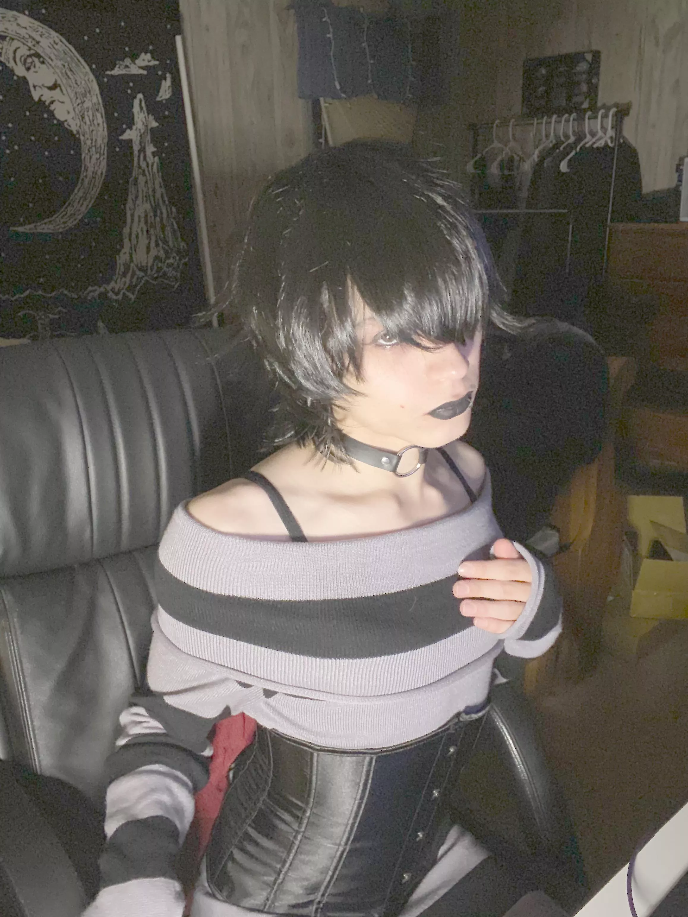 New dress, what do you think? 🖤 posted by Substantial_Ring_384