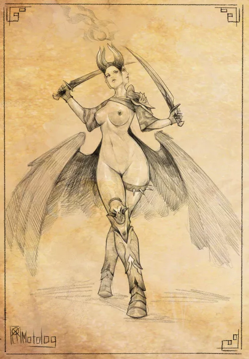 [OC] Erinyes version by Njarla