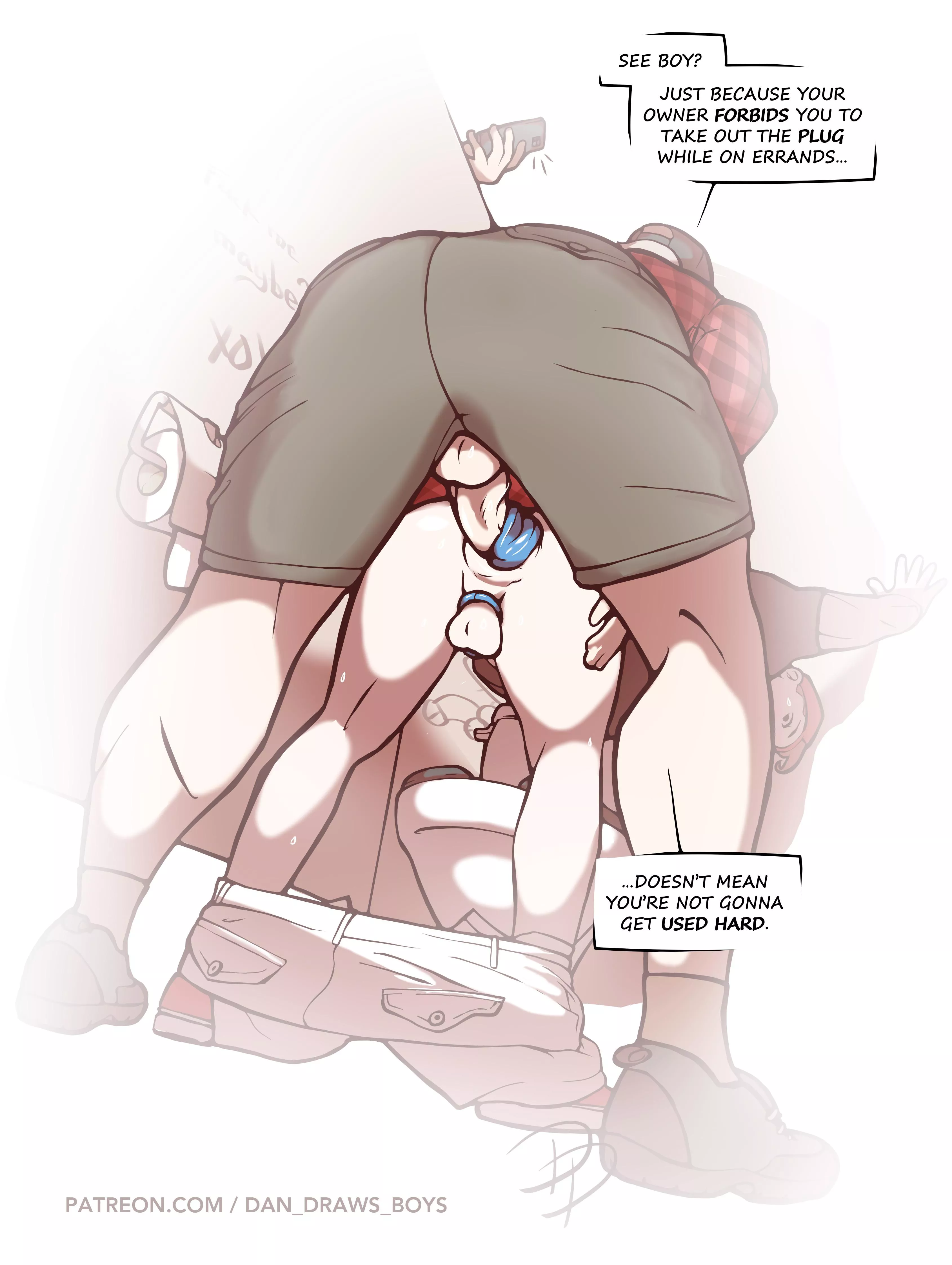 Restroom Stall Breeding [dan_draws_boys #049] posted by Logical_External_677